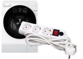 Çamaşır makinesi için hangi uzatma kablosunun seçileceği