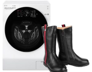 Er det muligt at vaske støvler i en vaskemaskine?