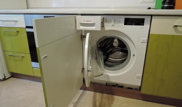Installation einer Bosch-Waschmaschine