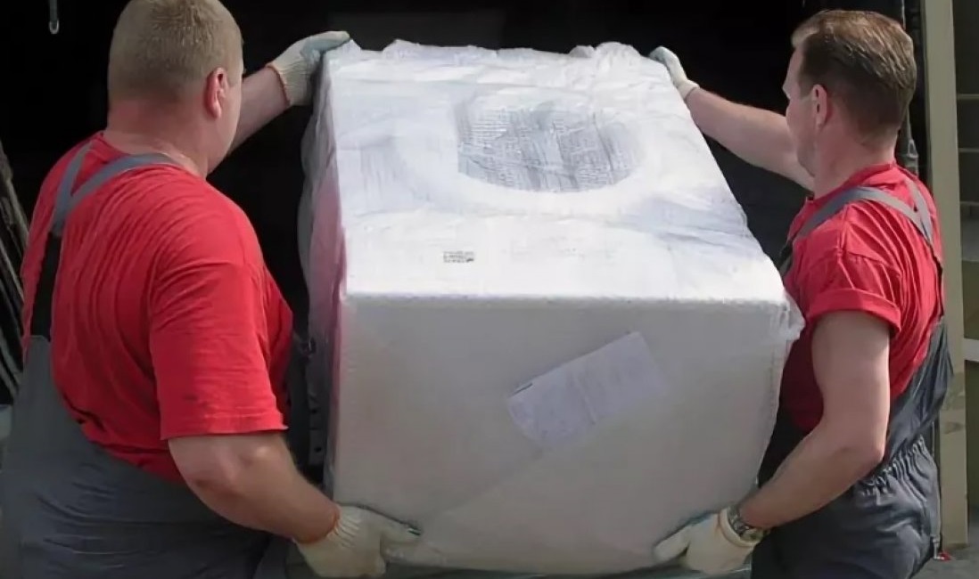 cum se transportă o mașină de spălat