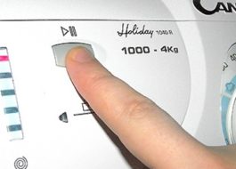 Cómo encender una lavadora Kandy