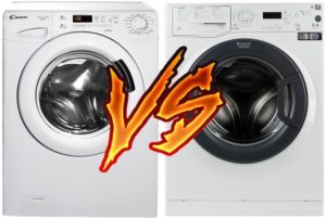 Aling washing machine ang mas mahusay: Kandy o Ariston?