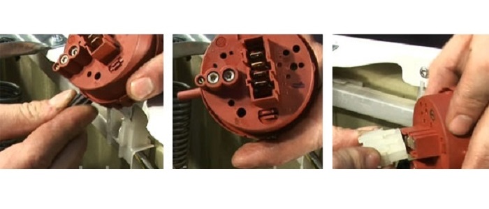 how to blow out a pressure switch
