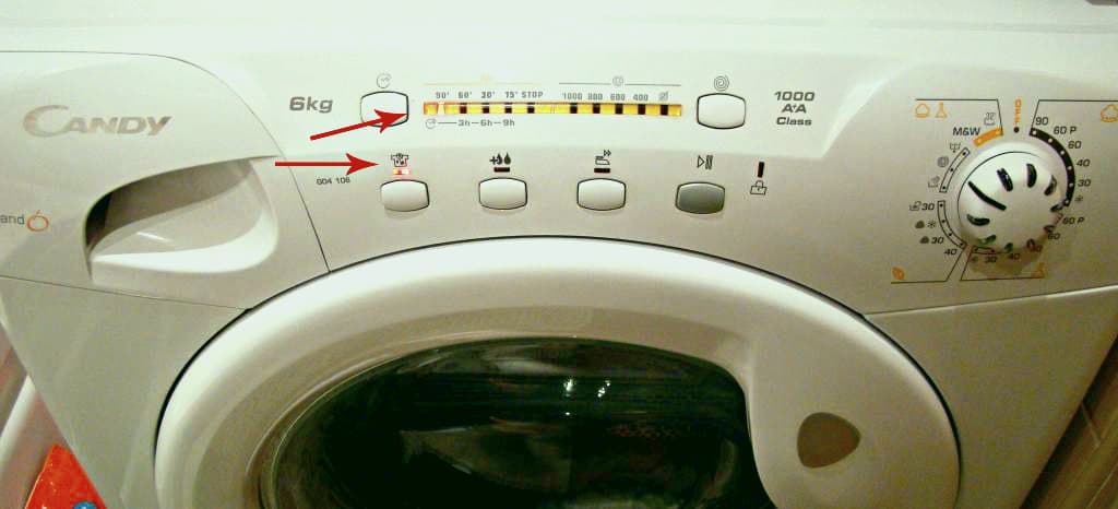 codice E22 sulle lavatrici senza display