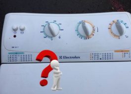 Jak používat pračku Electrolux