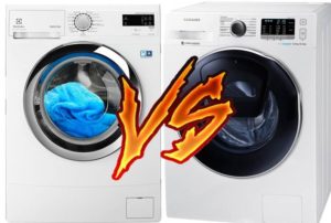 เครื่องซักผ้าไหนดีกว่า: Samsung หรือ Electrolux