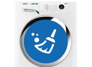 Limpando uma máquina de lavar Zanussi