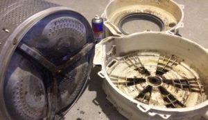 The tank-drum assembly may be damaged