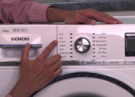 วิธีปิดการใช้งานการล็อคบนเครื่องซักผ้าซีเมนส์