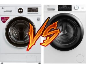 Qual máquina de lavar escolher: LG ou Haier?