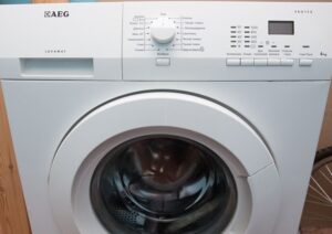 AEG veļas mašīna neieslēdzas