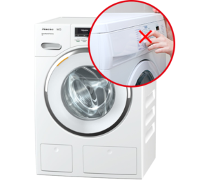 Hindi naka-on ang washing machine ng Miele