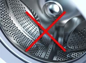Trống máy giặt Whirlpool không quay