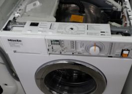 Malfunctions of Miele washing machines