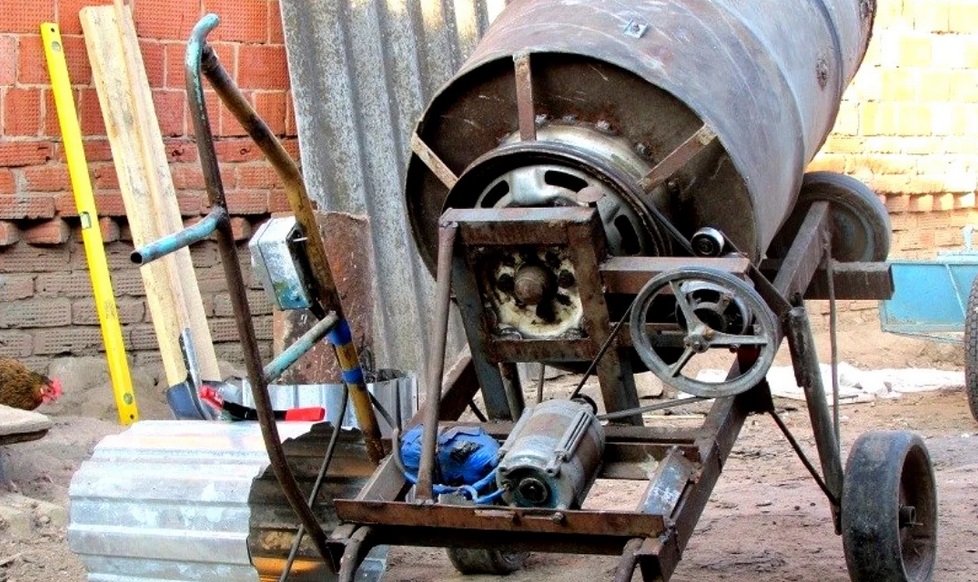 concrete mixer from SM Ardo motor