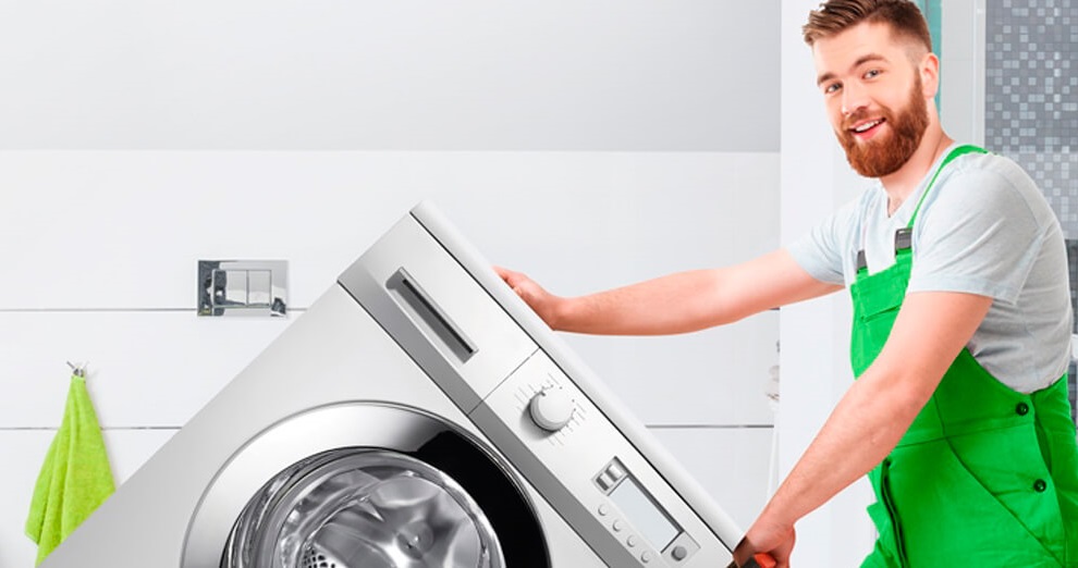 skalbimo mašinos pristatymas