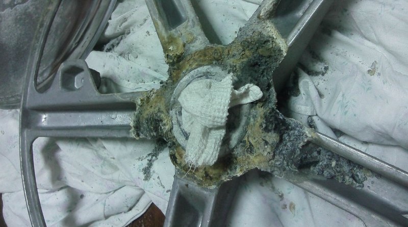 Ardo machine pulley damaged