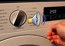 How to turn off the beep on a Siemens washing machine