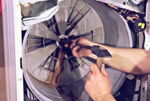 Cara menukar bearing dalam mesin basuh Gorenje