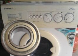 Com canviar un coixinet en una rentadora automàtica Vyatka