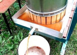 How to make an apple press from a washing machine