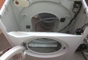 Demontage van de Vestel wasmachine