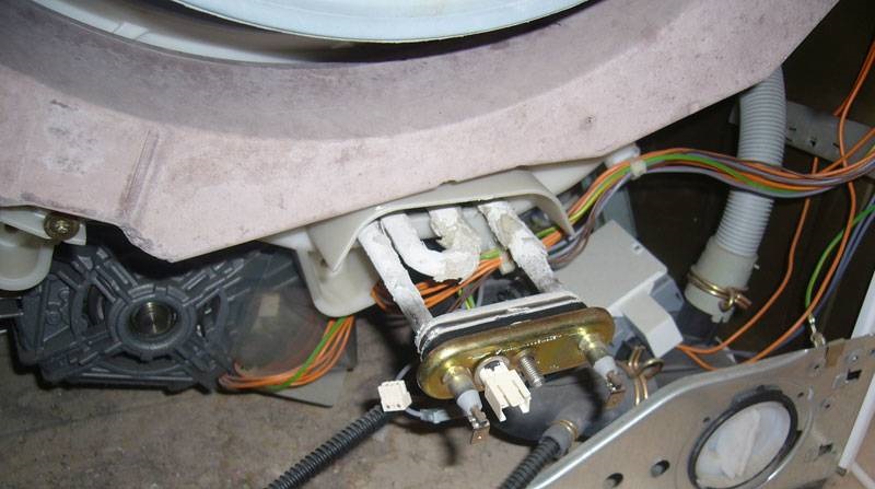 remove the heating element SM