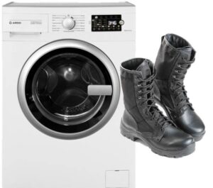 Is het mogelijk om enkellaarzen in de wasmachine te wassen?