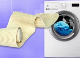 Vask en elastikbind i vaskemaskinen