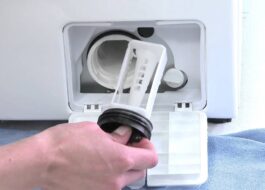 Где се налази филтер у машини за прање веша?
