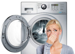 Waarom ruikt mijn nieuwe wasmachine naar plastic?