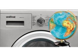 Onde são feitas as máquinas de lavar Vestfrost?