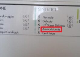 Paano isalin ang Ammorbidente sa isang washing machine