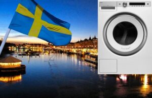 รีวิวเครื่องซักผ้าสวีเดน