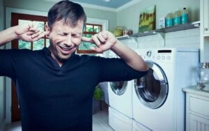 Máy giặt phát ra tiếng ồn khi đun nước