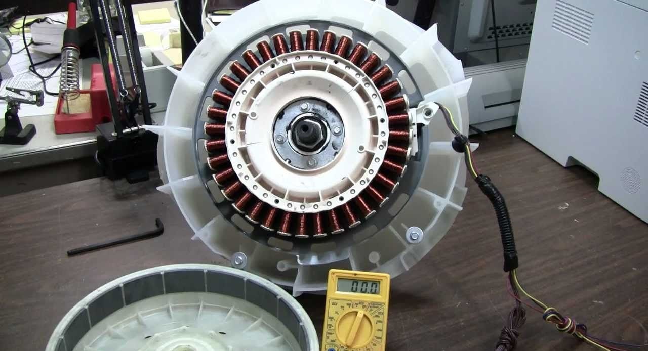Reparatur des Wechselrichtermotors