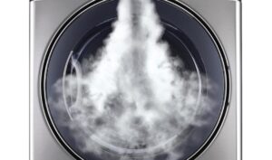 Is steam needed in a washing machine?