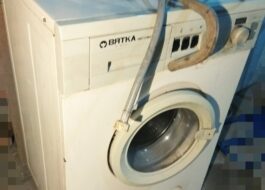 DIY çamaşır makinesi tamiri Vyatka-otomatik