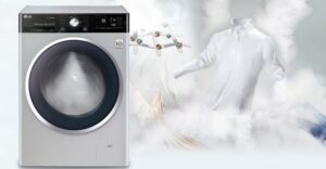 Fungsi mencuci wap dalam mesin basuh LG