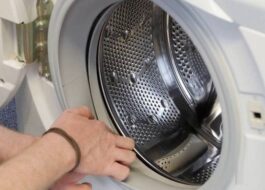 Balancing the washing machine drum