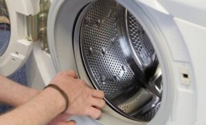 Çamaşır makinesi tamburunun dengelenmesi