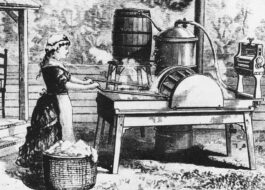 เครื่องซักผ้าเครื่องแรกของโลก