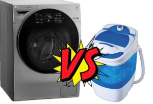 Каква е разликата между автоматична пералня и полуавтоматична?