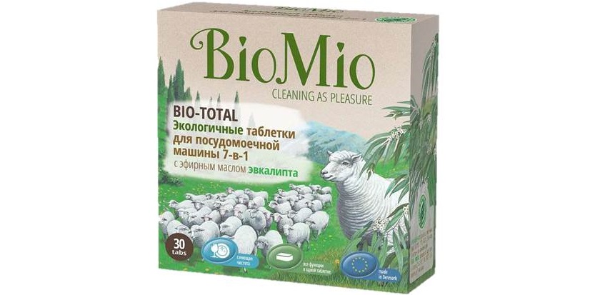 Ταμπλέτες πλυσίματος πιάτων BioMio
