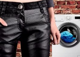 Como lavar e passar corretamente calças de couro sintético