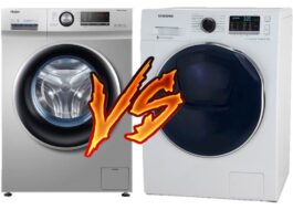 Qual máquina de lavar é melhor Haier ou Samsung