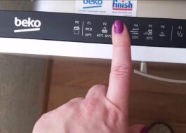 Programas de máquina de lavar louça Beko