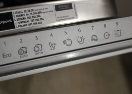 Hotpoint-Ariston trauku mazgājamo mašīnu programmas