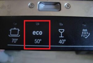 Eco mode sa dishwasher