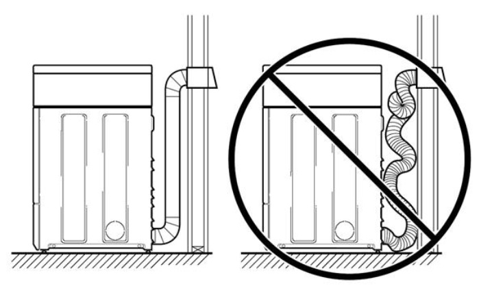 pag-install ng isang ventilation type dryer